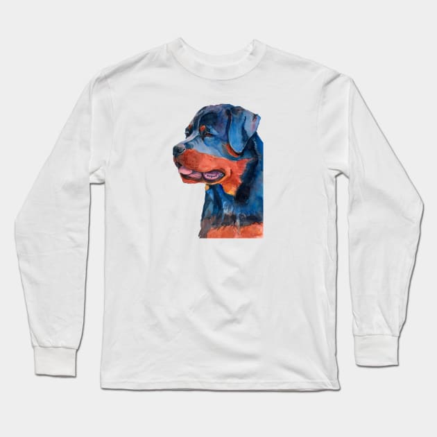 Rottweiler Long Sleeve T-Shirt by doggyshop